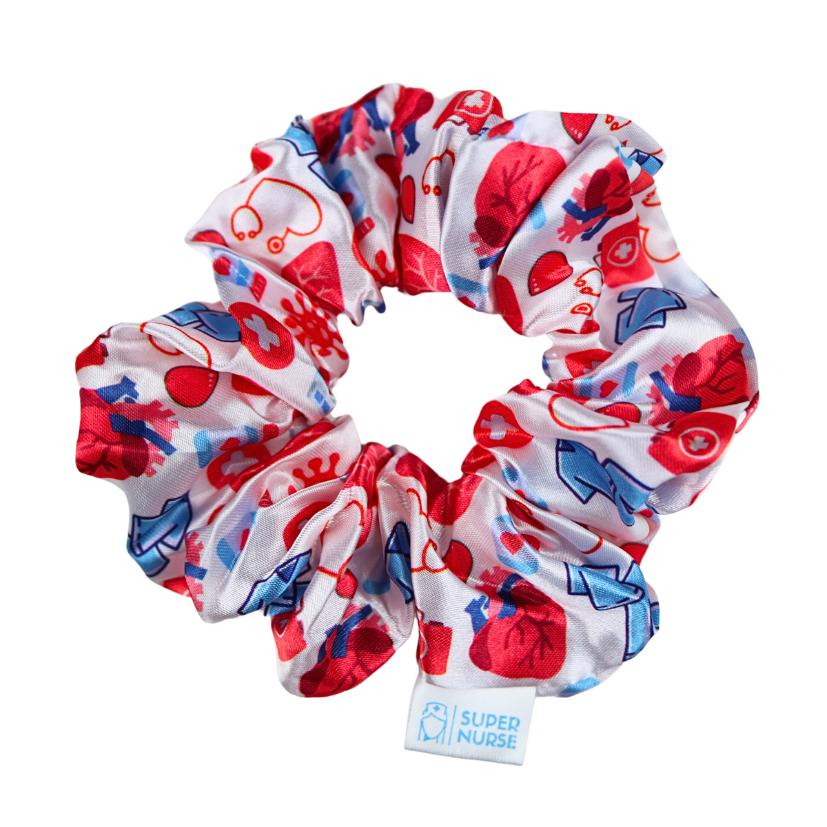 Trio scrunchie en pure soie noir | Nature & Découvertes