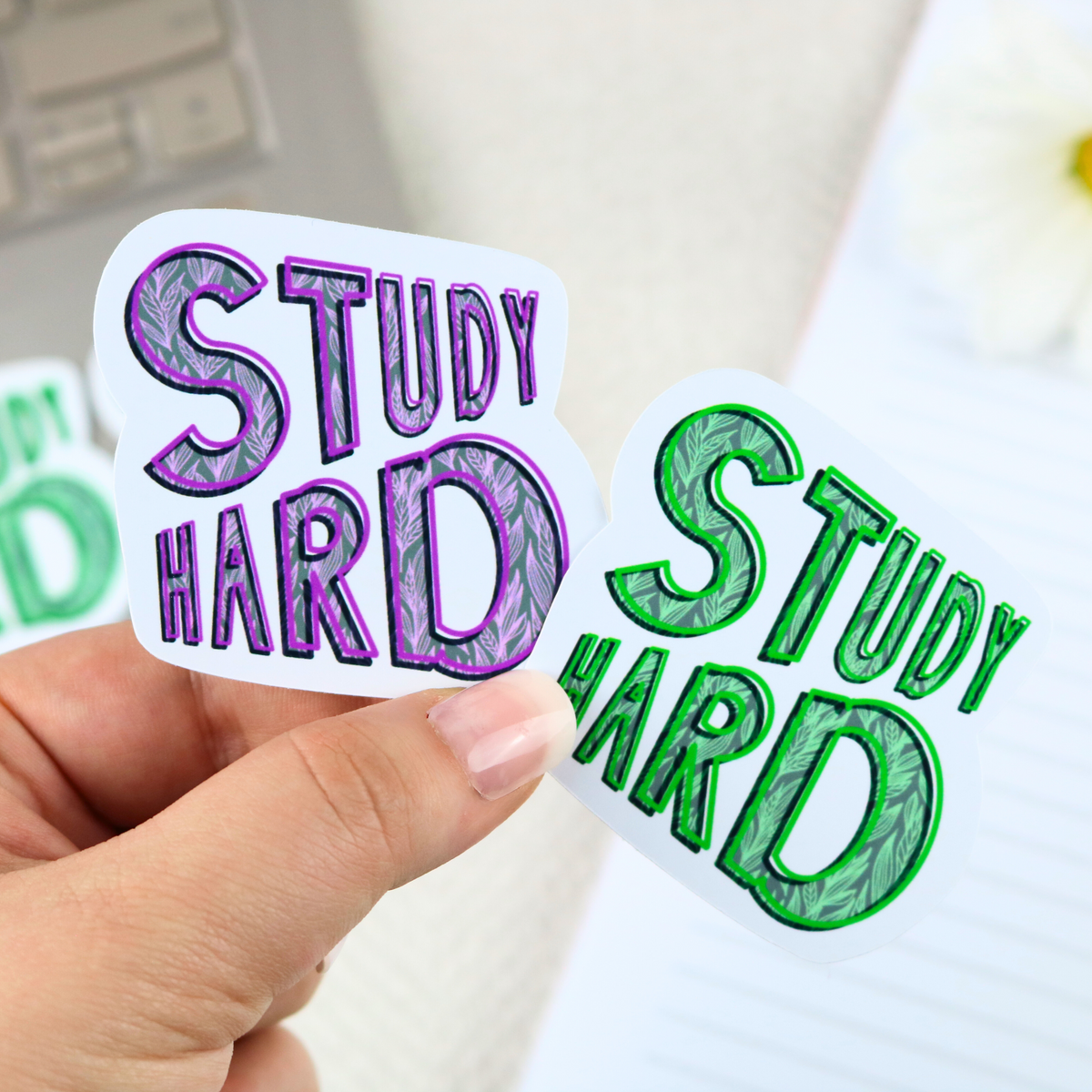 Study hard Sticker – Super Nurse