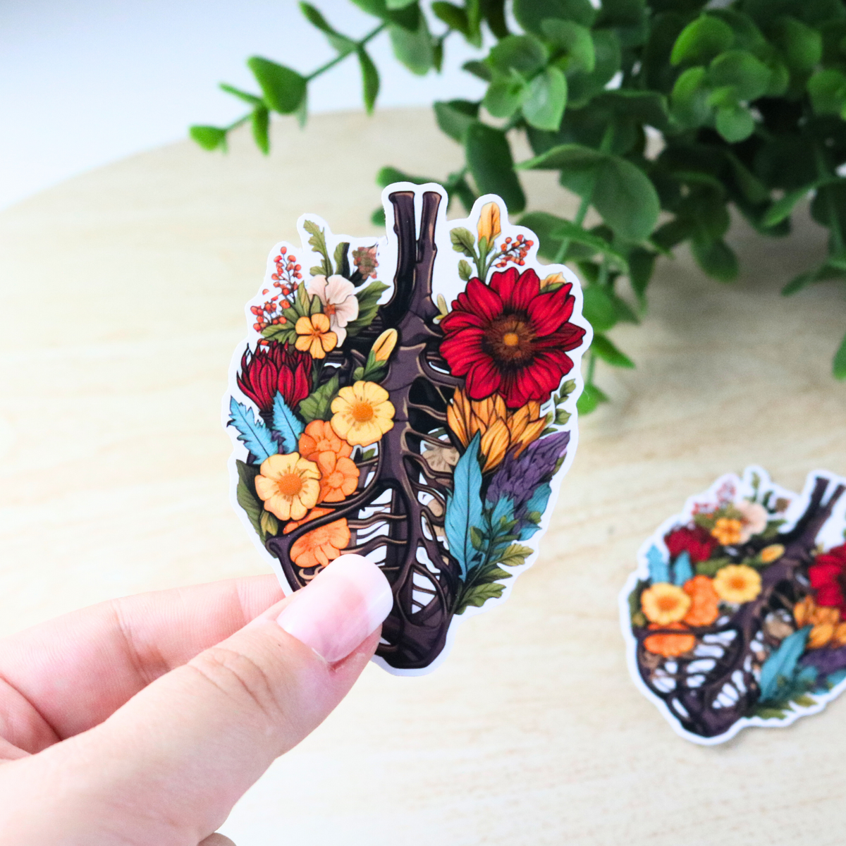 Rib cage Sticker – Super Nurse