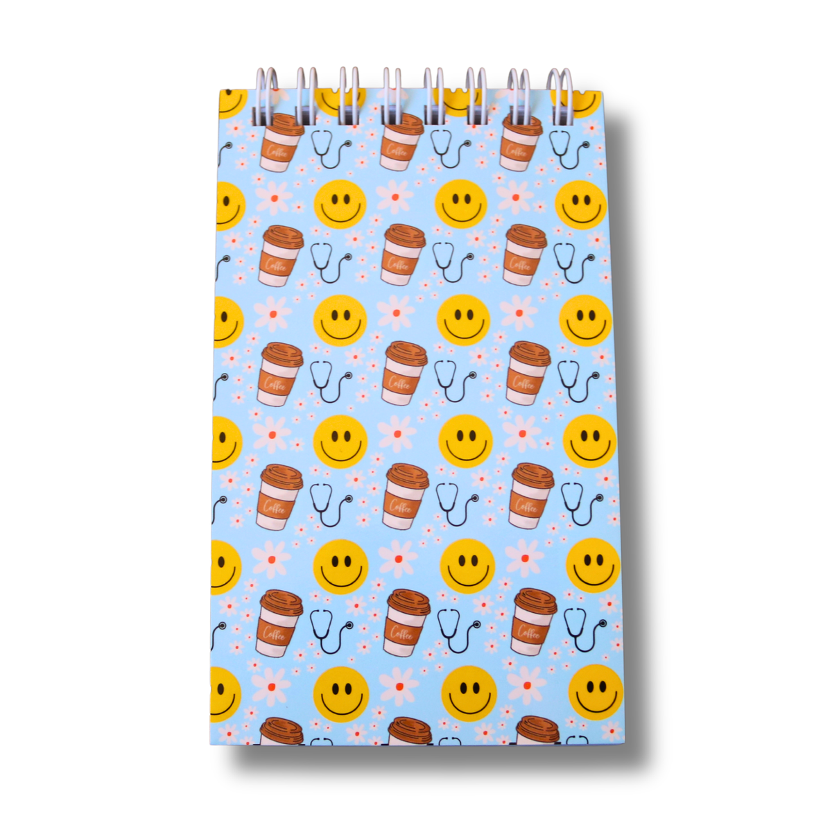 Colorful Smiley pocket notebook for professionals – Super Nurse