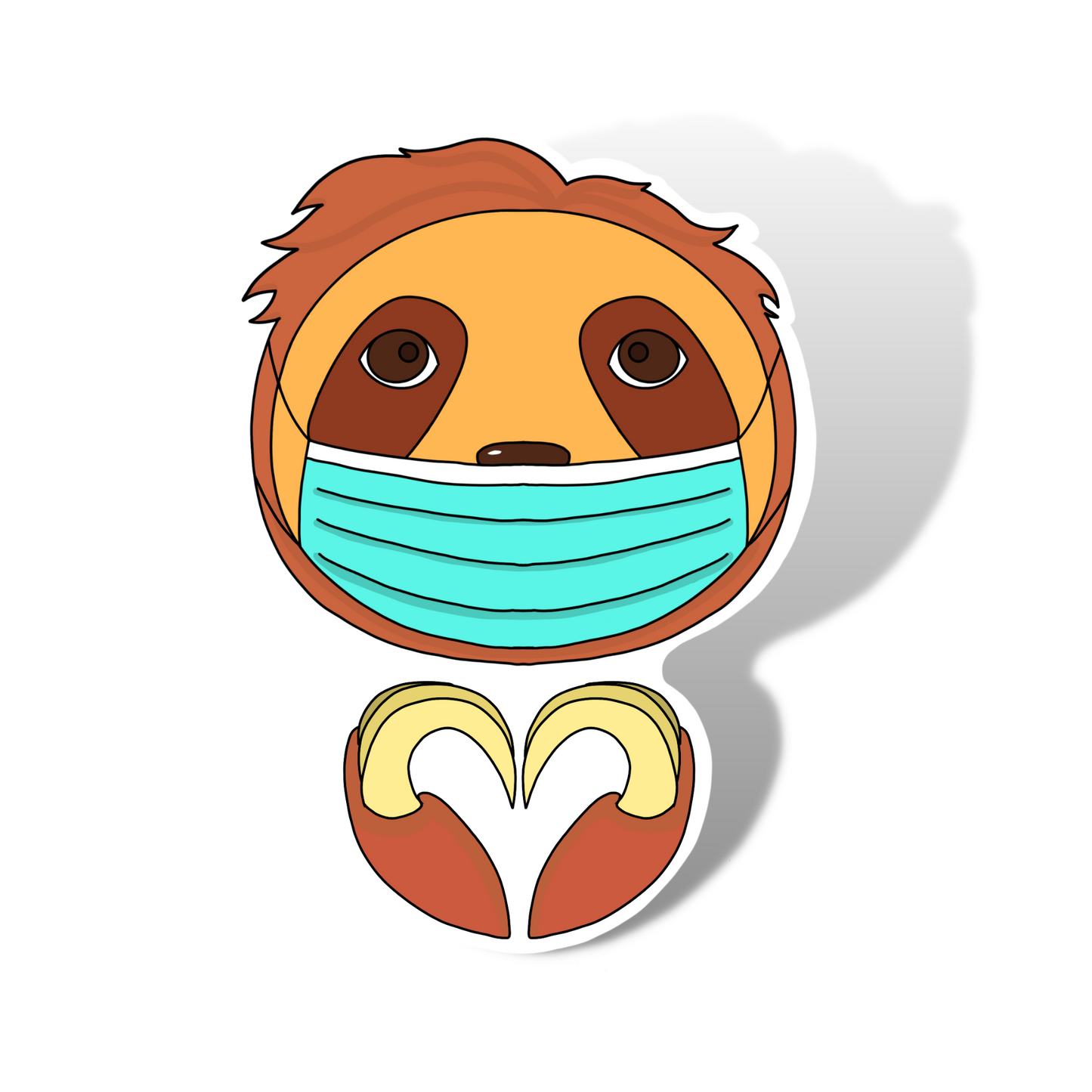 Sloth nurse Sticker