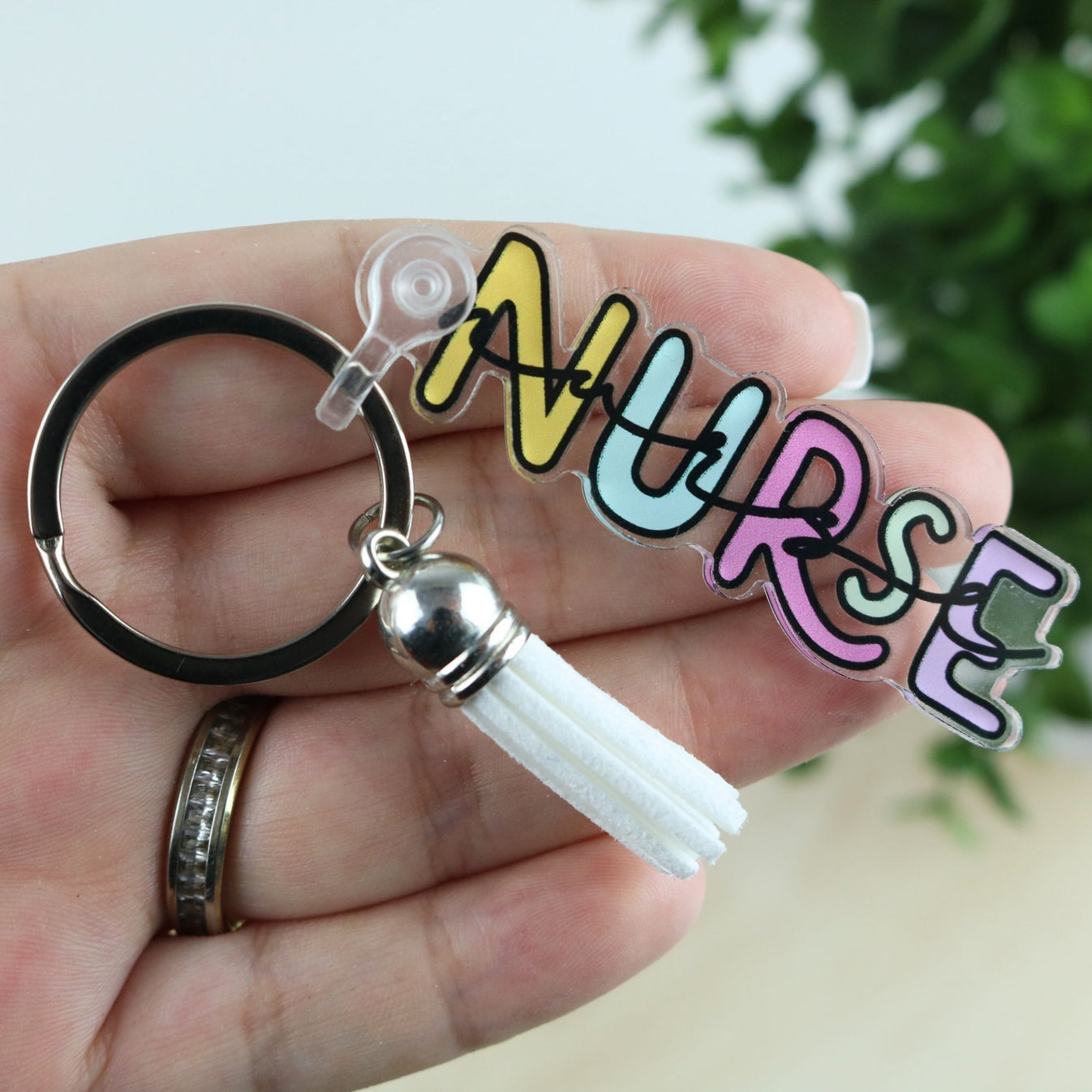 Nurse Keychains Super Nurse