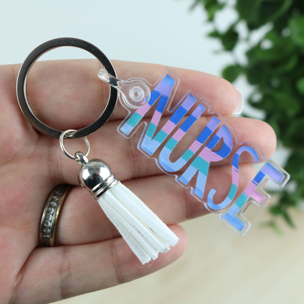 Acrylic keychain - Pastel Nurse – Super Nurse