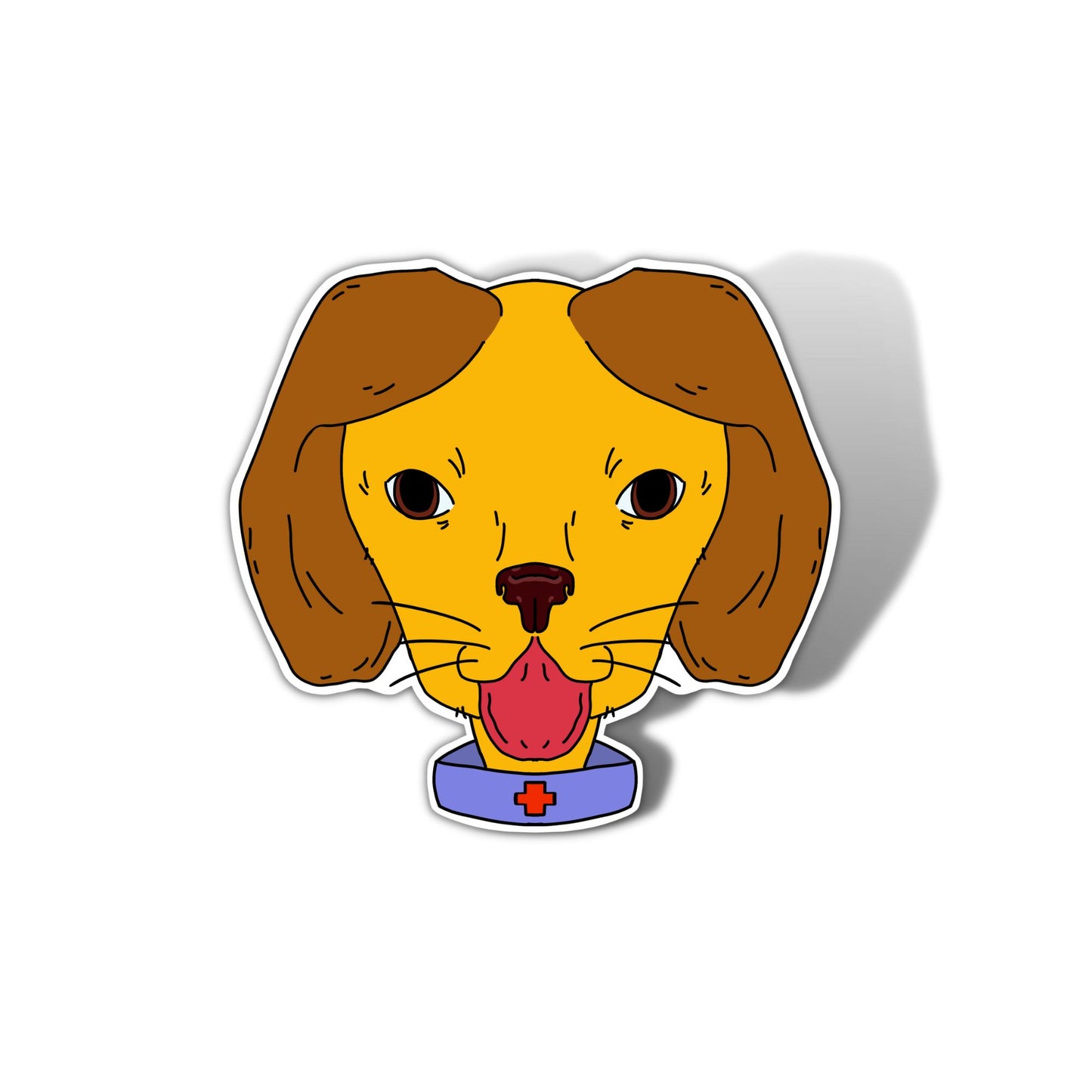 Dog nurse Sticker