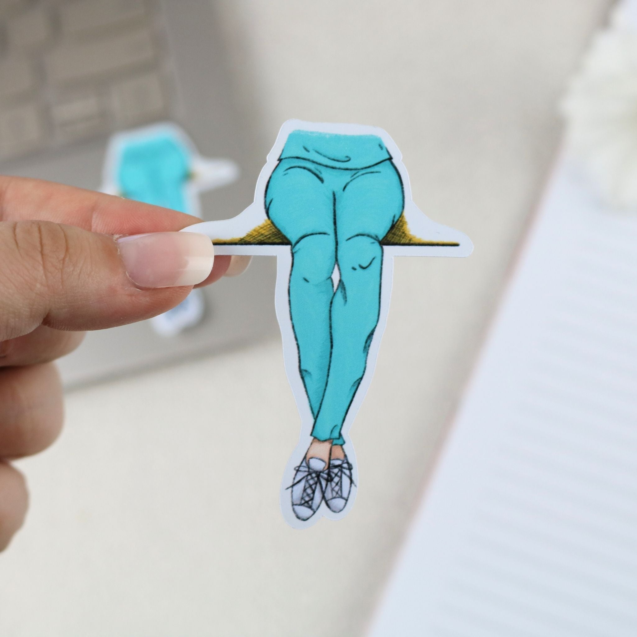 Nurse legs Sticker – Super Nurse