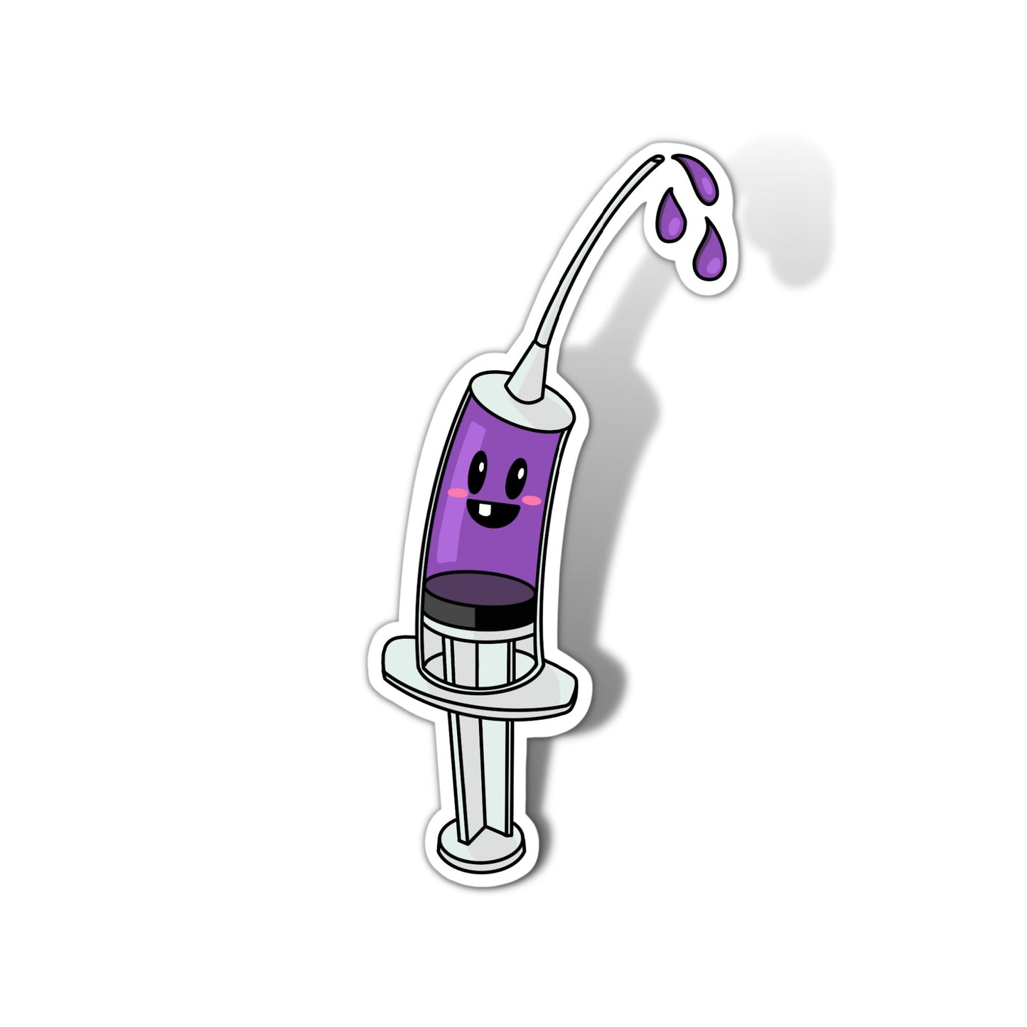 happy syringe Sticker