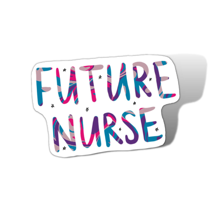 Future Nurse Sticker Super Nurse